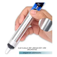GENERICO - Succionador de soldadura lapiz desoldador macrotel
