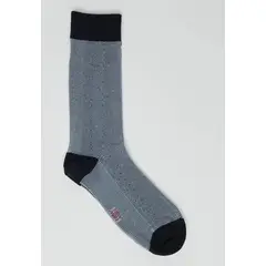 NEW MAN - Calcetín Comfy Cañada Avant-Garde Negro Newman