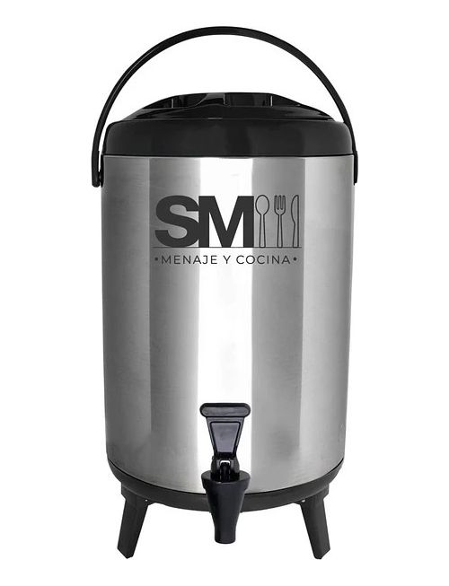 Termo Delux 08lts Acero Inox Sm