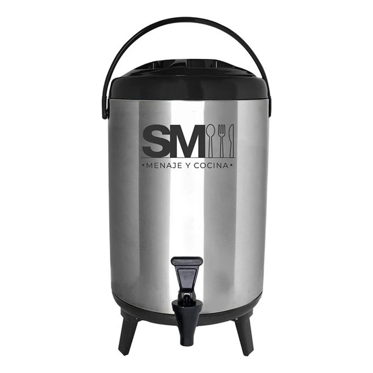 SANTA MARIANA - Termo Delux 08lts Acero Inox Sm