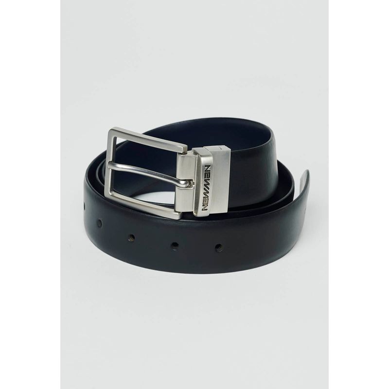 NEW MAN - Cinturón Básico Heritage Negro Newman