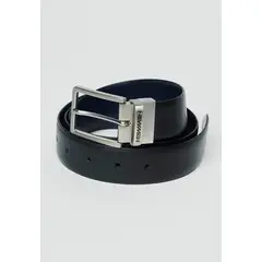 NEW MAN - Cinturón Básico Heritage Negro Newman