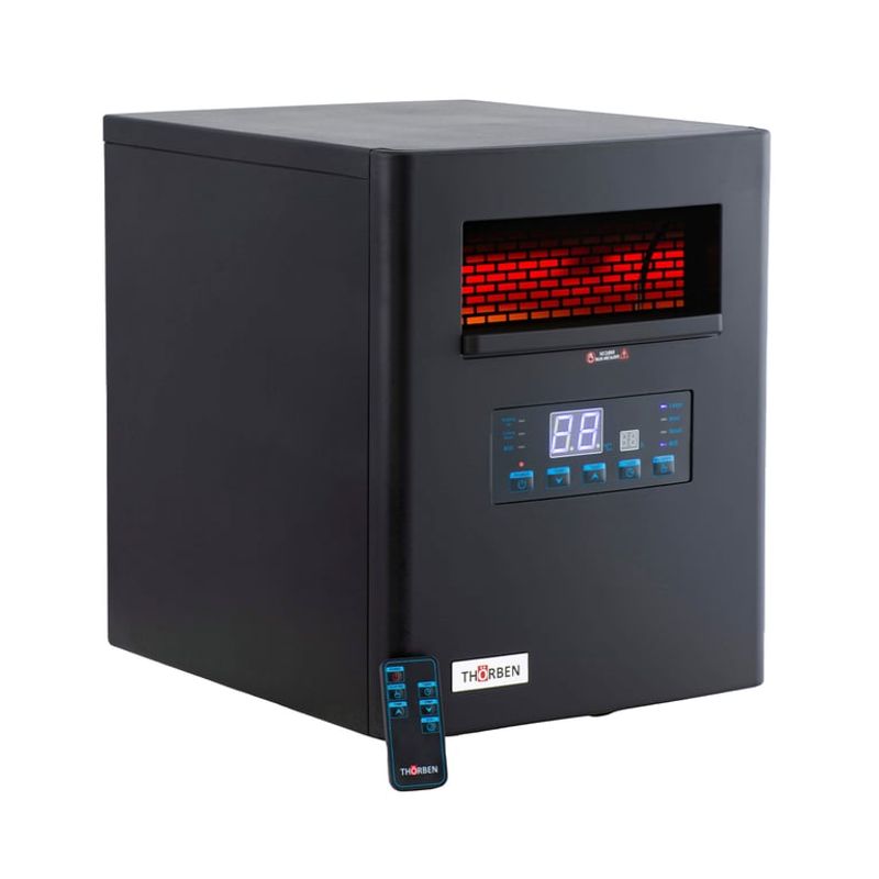 THORBEN - Estufa Electrica Infrarroja Calefactor Thor Green 1500 Wifi