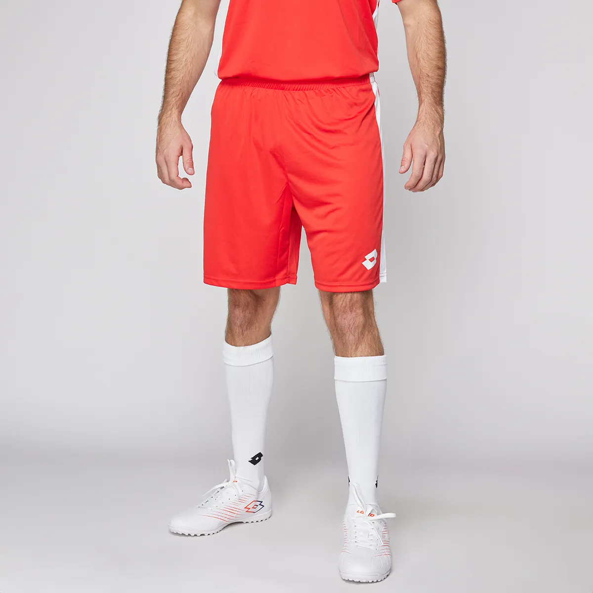 LOTTO - Short de Fútbol Hombre Lotto - Elite Plus Rojo - Rojo