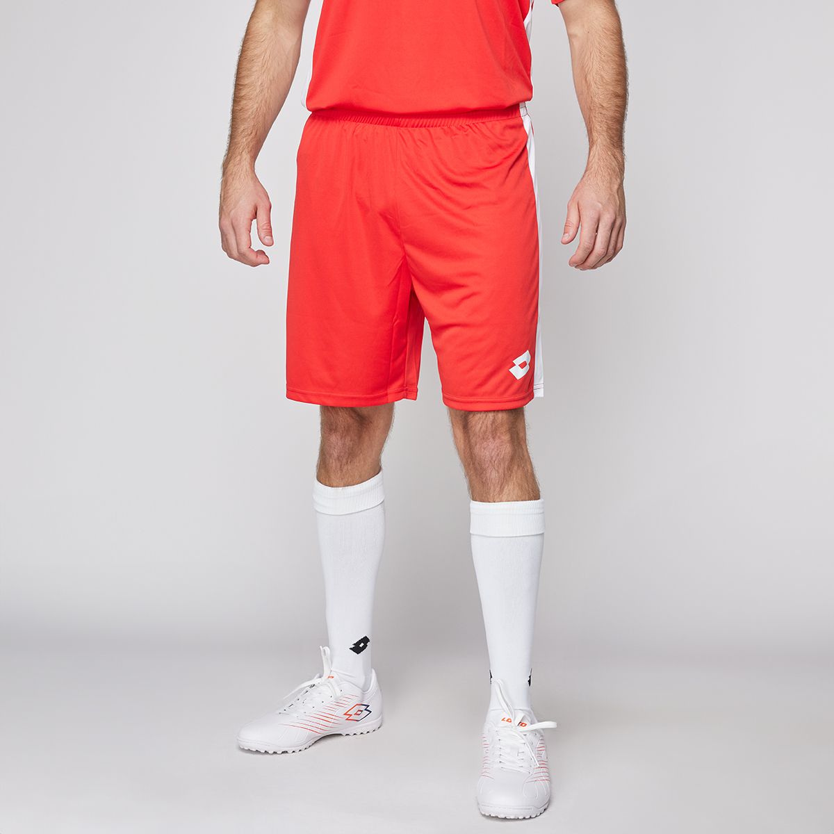 LOTTO - Short de Fútbol Hombre Lotto - Elite Plus Rojo - Rojo