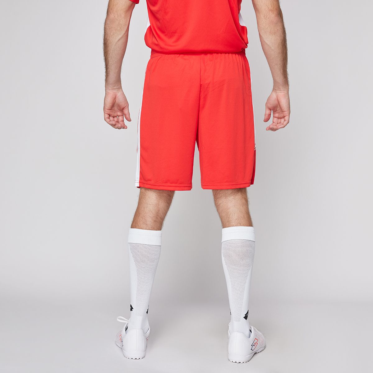 LOTTO - Short de Fútbol Hombre Lotto - Elite Plus Rojo - Rojo