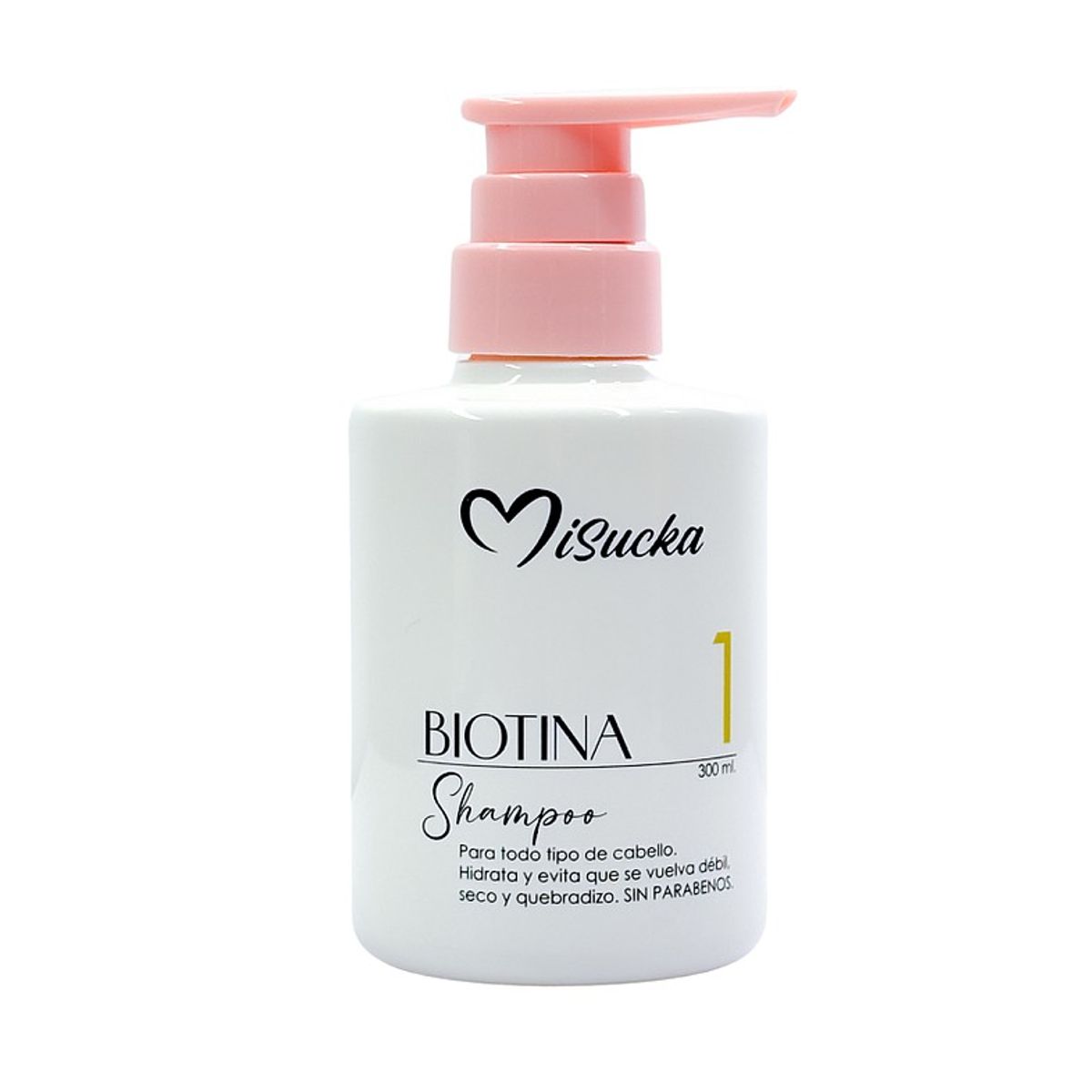 GENERICO - Shampoo Misucka con Biotina de 300 ml