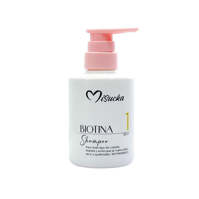 GENERICO - Shampoo Misucka con Biotina de 300 ml