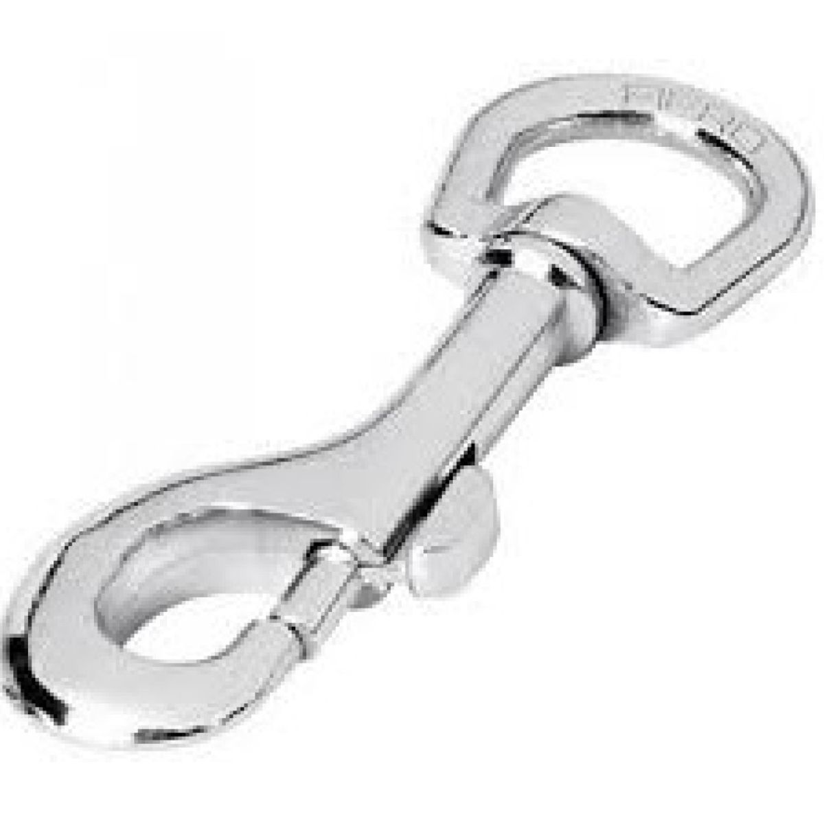 GENERICO - MOSQUETON CON DESTORCEDOR  80 MM