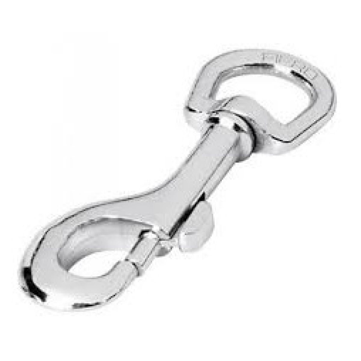 GENERICO - MOSQUETON CON DESTORCEDOR  80 MM