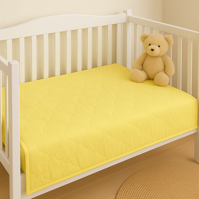 REHUCE - Cobertor Para Bebe 100x130 Cm Amarillo