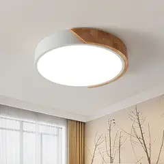 XHCY - LED Lámpara de Techo Moderna Ø30cm Redondo 3 Colores para Habitacion