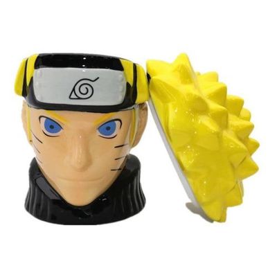 Imagen 2 del producto Taza Tazon 3d Naruto Uzumaki Anime - Amarillo.