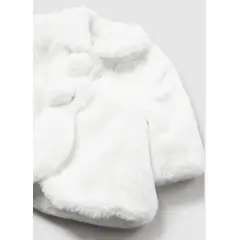 MAYORAL - Elegante Abrigo pelo recién nacida