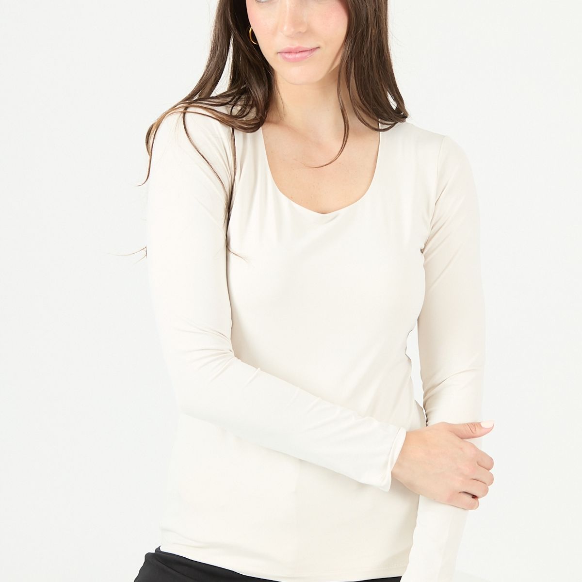 PRIVILEGE - Polera beige 2308