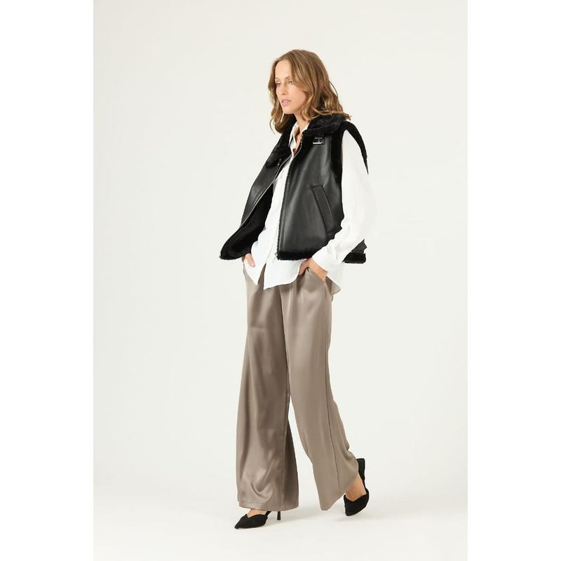 PRIVILEGE - Chaqueta negra PRIVILEGE 2232 - Negro