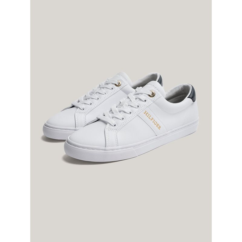 TOMMY HILFIGER - Zapatillas Con Monotipo Logo Blanco Tommy Hilfiger