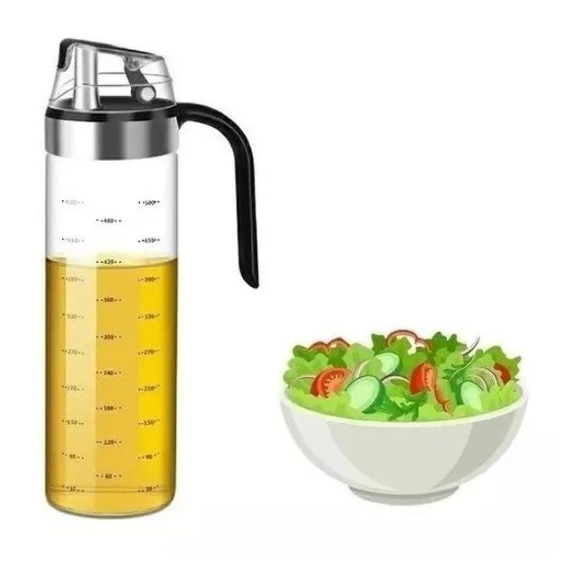 GENERICO - Botella De Aceite 550ml Con Tapa De Apertura