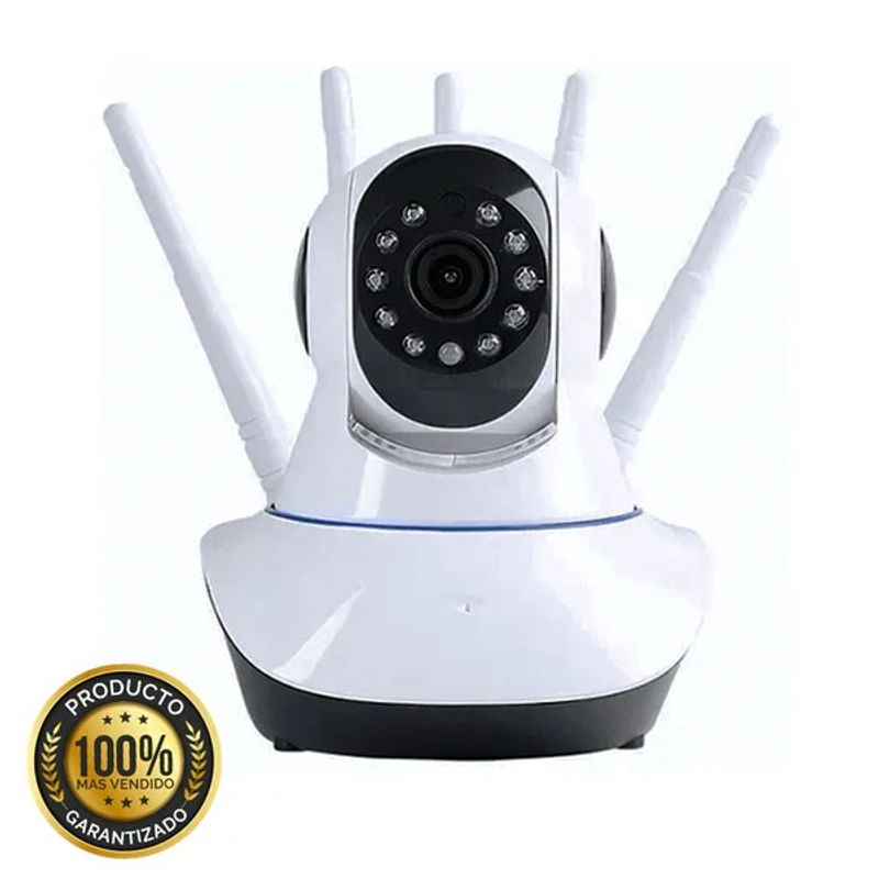GENERICO - Cámara de seguridad WI FI Vision nocturna HD 360°