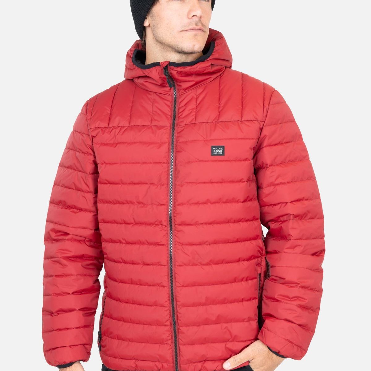 MAUI AND SONS - Parka Luxe Rojo Hombre Maui And Sons - Rojo