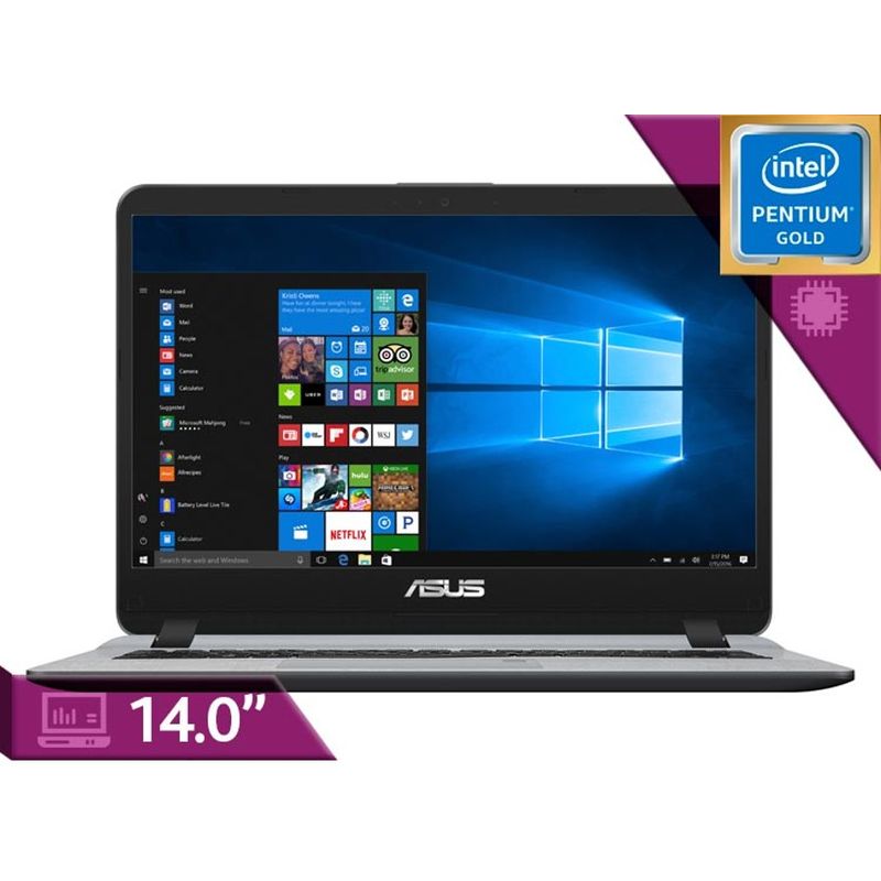 ASUS - NOTEBOOK ASUS  X407UA  PENTIUM Gold 4417U 8GB 256GB GRADO A