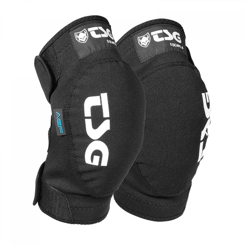 TSG HELMETS - Rodilleras TSG Infantil JR Escape Negro XS