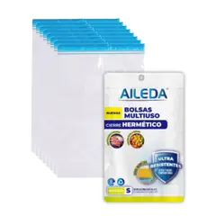 AILEDA - Bolsas Herméticas Para Alimentos 15x17 30und Cocina
