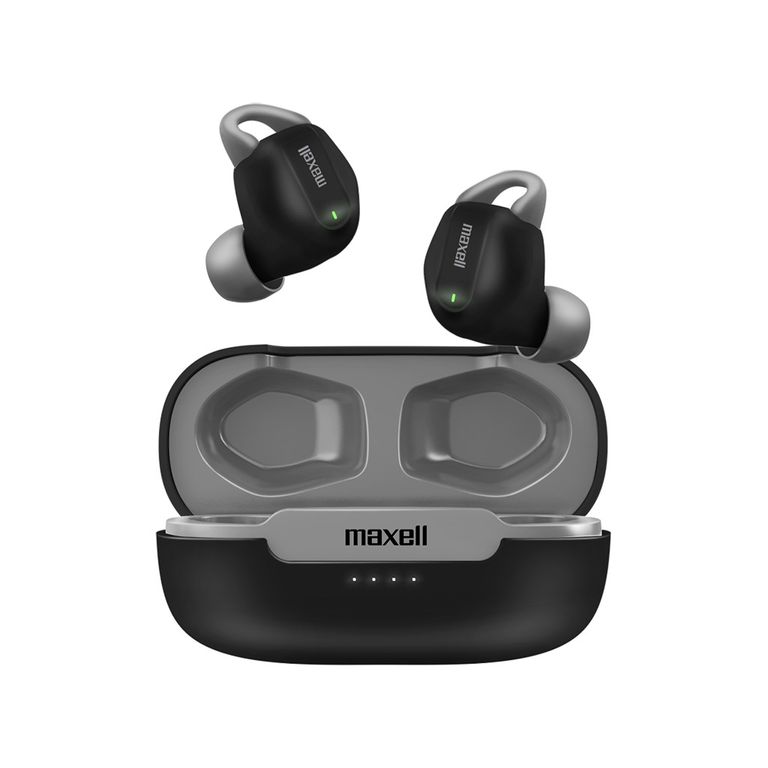 Audifonos inalambricos Bluetooth MaxPods 35 Horas Negro