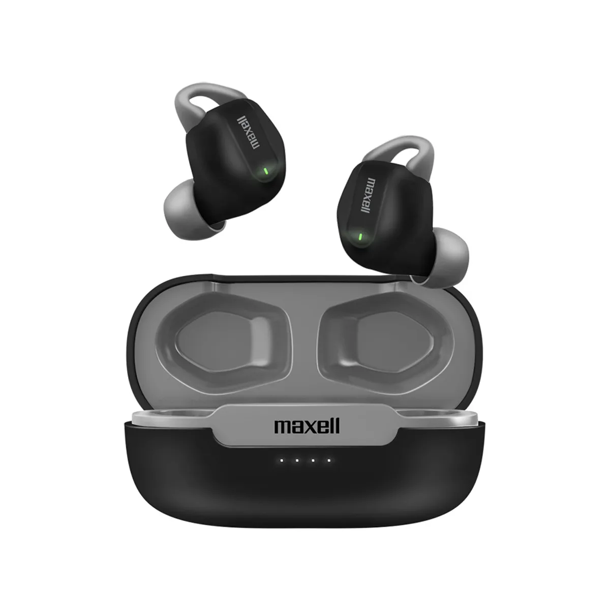 MAXELL - Audífonos inalámbricos Maxell Bluetooth MaxPods 35 Horas Negro