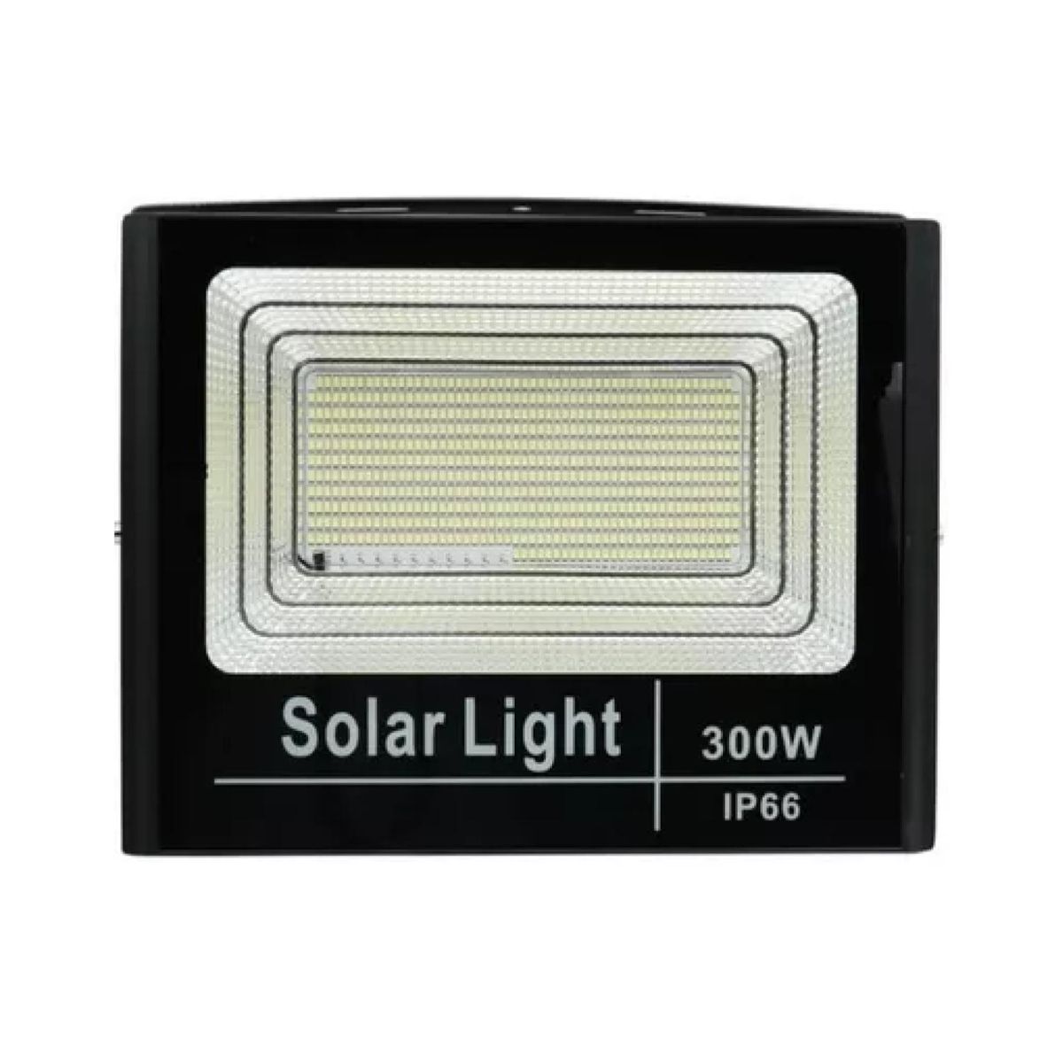 GENERICO - Foco LED Con Panel Solar 300W Montable Ajustable
