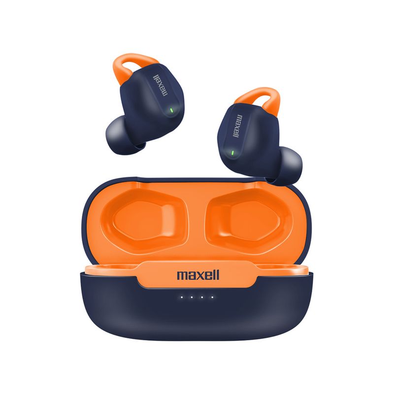 MAXELL - Audífonos inalámbricos Maxell Bluetooth MaxPods 35 Horas Negro