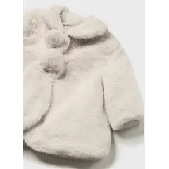 MAYORAL - Elegante Abrigo pelo recién nacida