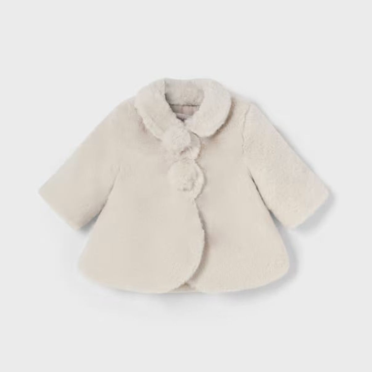 MAYORAL - Elegante Abrigo pelo recién nacida