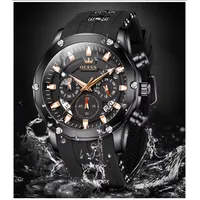 Reloj Hombre Quartz Deportivo y de Lujo Cronógrafo Resistencia 30m Cristal Hardlex Cronógrafo