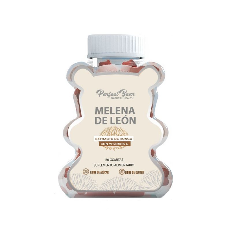 Perfect Bear - Melena de Leon mas Vitamina C gomitas Perfect Bear