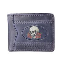 Billetera Gino Rodinas Coco 9932 Calavera Azul