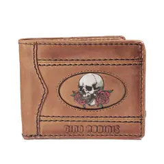 GINO RODINIS - Billetera Coco 9932 Calavera Café