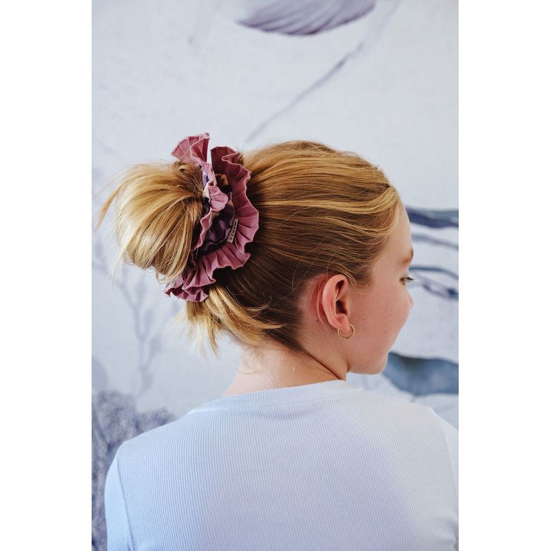 MANZA - Bambita Colet Scrunchie Palo Rosa Paraíso