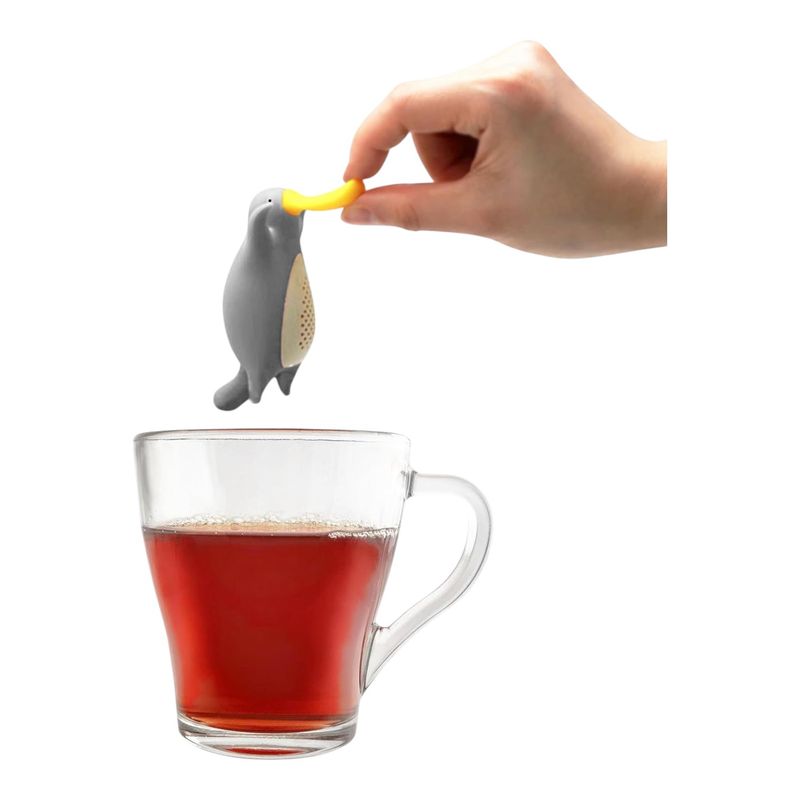 GENERICO - Infusor De Té O Hierba Entretenido Ornitorrinco - Gris.