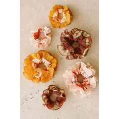 MANZA - Bamba Colet Maxi Scrunchie Mostaza Ink