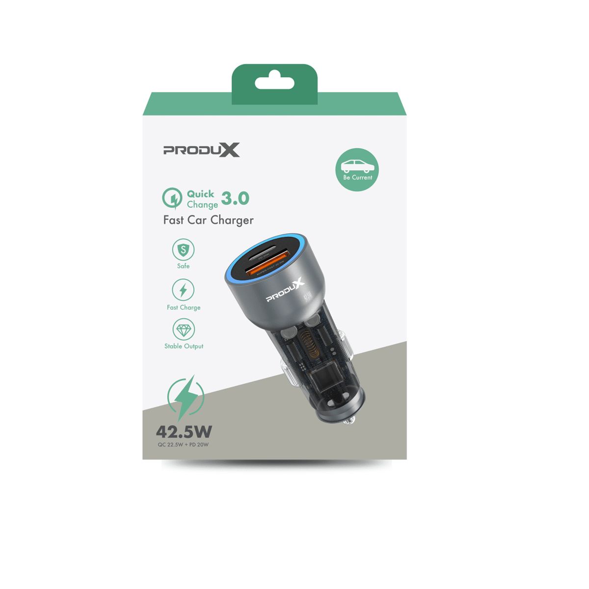 JOIGO - Cargador De Auto USB C y USB Protección Carga Rapida 3.0