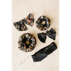 MANZA - Bamba Colet Maxi Scrunchie Negro Wild