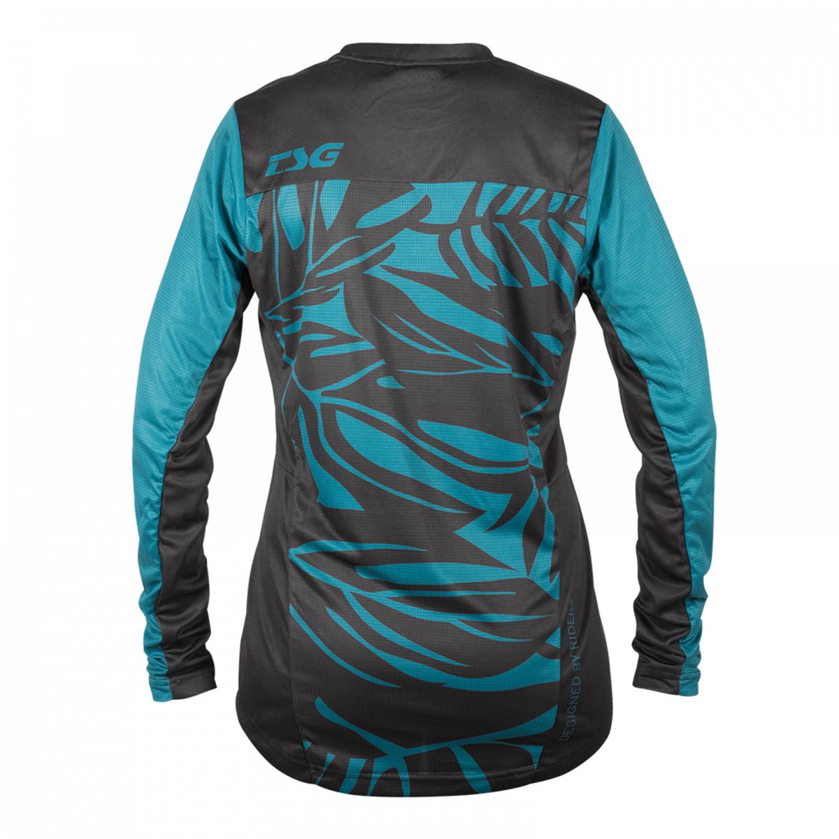 TSG HELMETS - Jersey TSG Manga Larga Mujer Floral Ocean Depths Negro