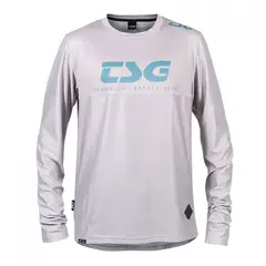 TSG HELMETS - Jersey TSG Manga Larga MF2 Gris Azul