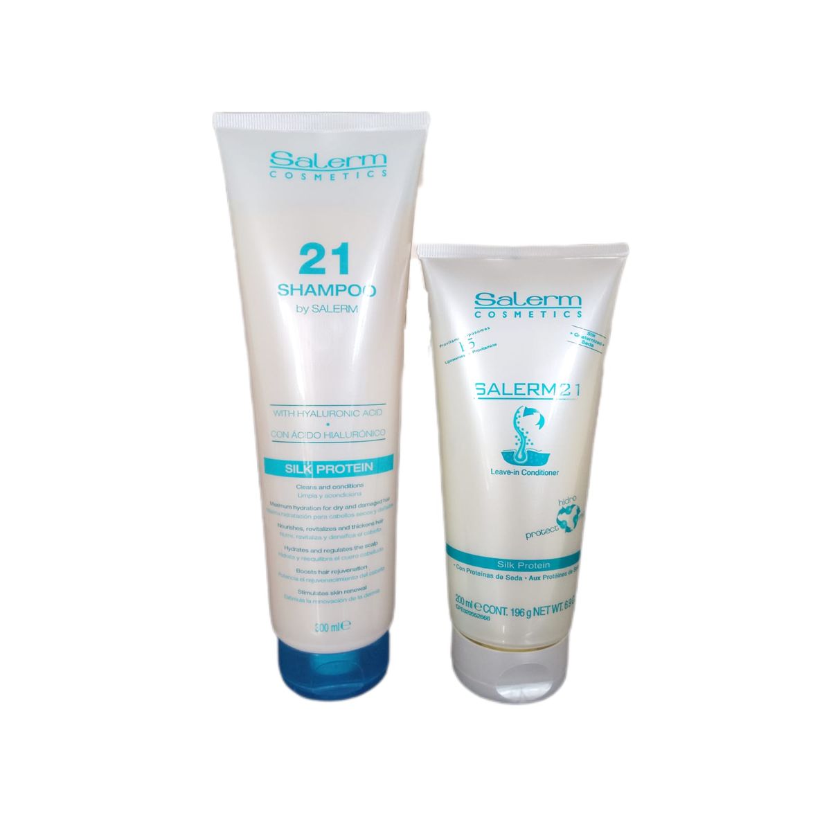 SALERM - Salerm 21 Shampoo 300ml - Acondicionador 200ml