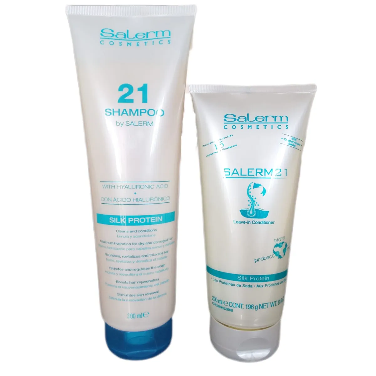 SALERM - Salerm 21 Shampoo 300ml - Acondicionador 200ml