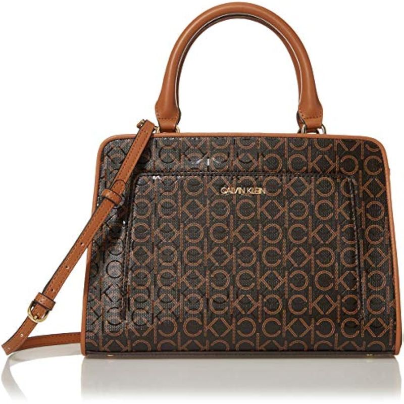 CALVIN KLEIN - Cartera Satchel Mujer