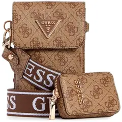 GUESS - Mini Cartera Estampada Mujer