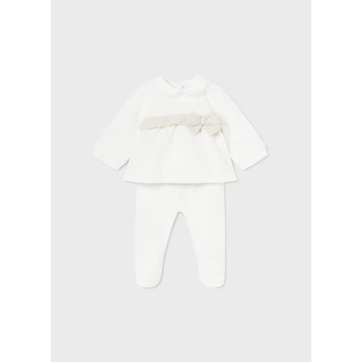 MAYORAL - Elegante  Conjunto polaina y camiseta tundosada recién nacida