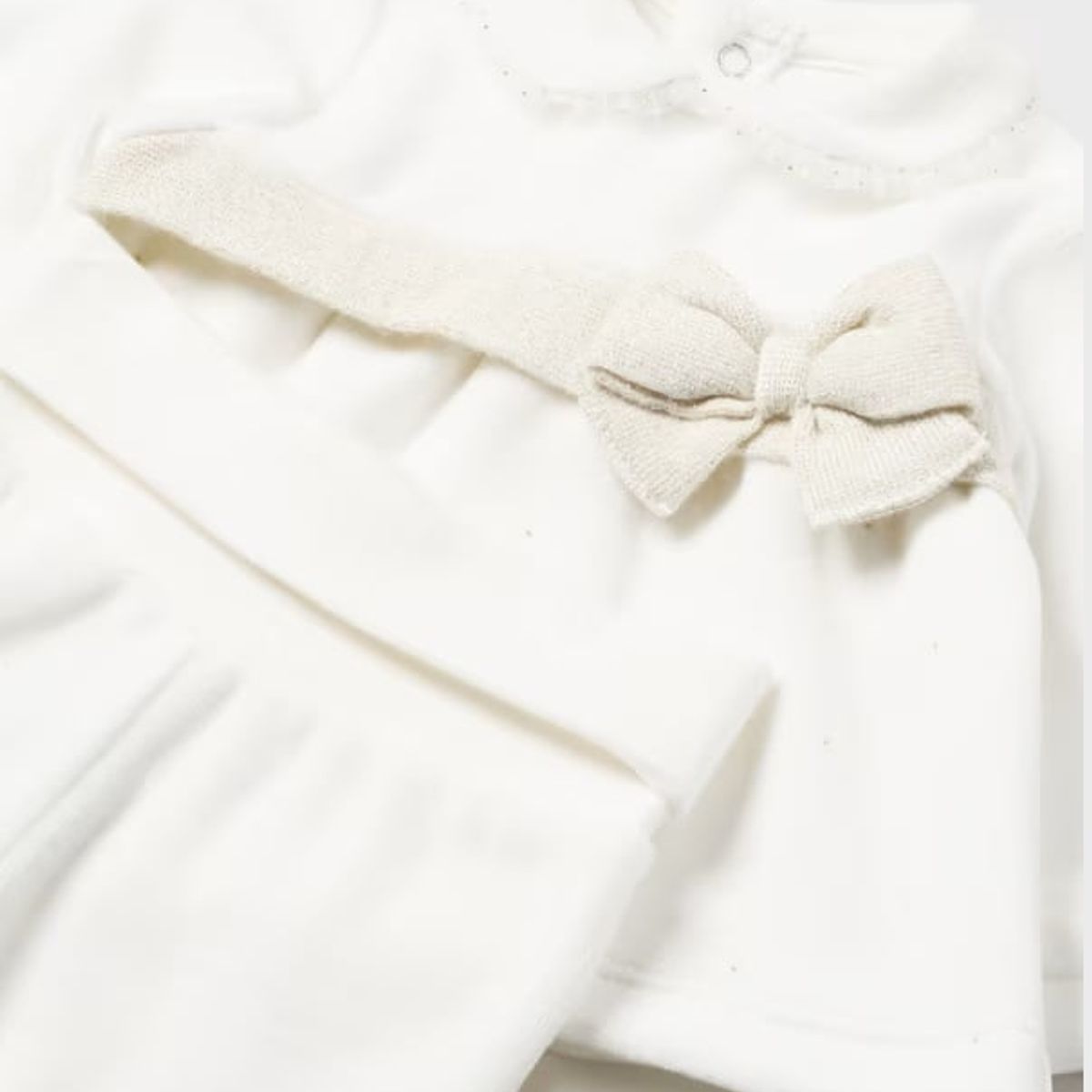 MAYORAL - Elegante  Conjunto polaina y camiseta tundosada recién nacida